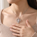 To My Wife: Forever Together Heart Necklace