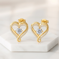 Matching Material Earrings
