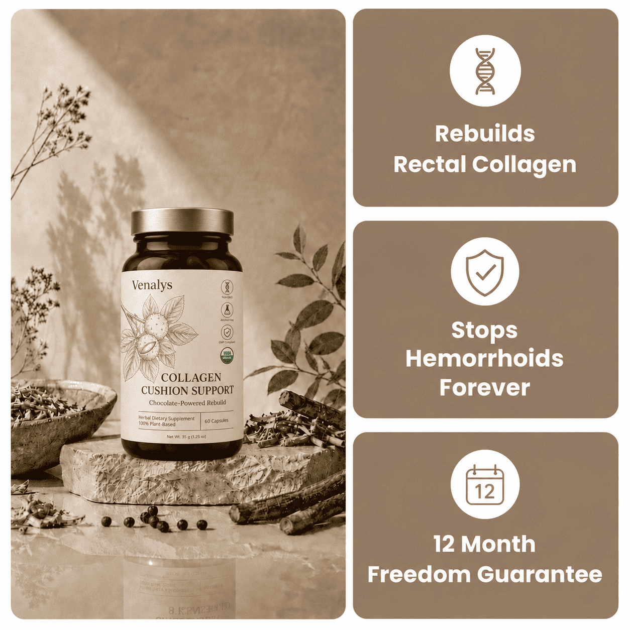 Venalys™ Collagen Cushion Support Capsules